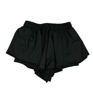 Social Scene Womens Black Elastic Waist Shorts Size S